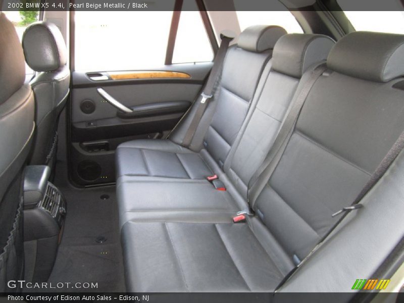 Pearl Beige Metallic / Black 2002 BMW X5 4.4i