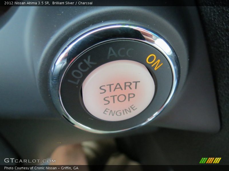 Brilliant Silver / Charcoal 2012 Nissan Altima 3.5 SR