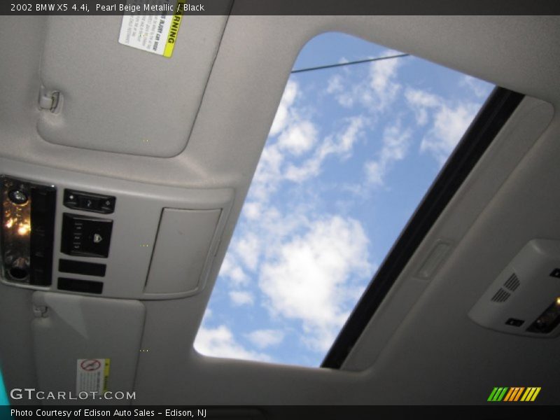 Pearl Beige Metallic / Black 2002 BMW X5 4.4i