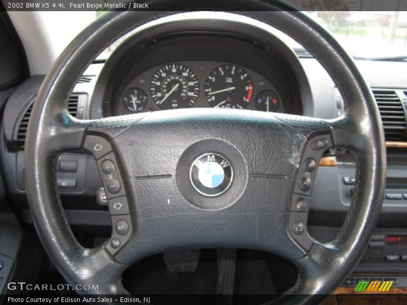 Pearl Beige Metallic / Black 2002 BMW X5 4.4i