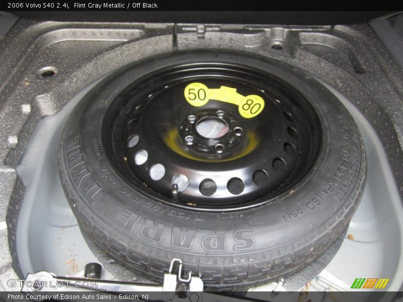 Flint Gray Metallic / Off Black 2006 Volvo S40 2.4i