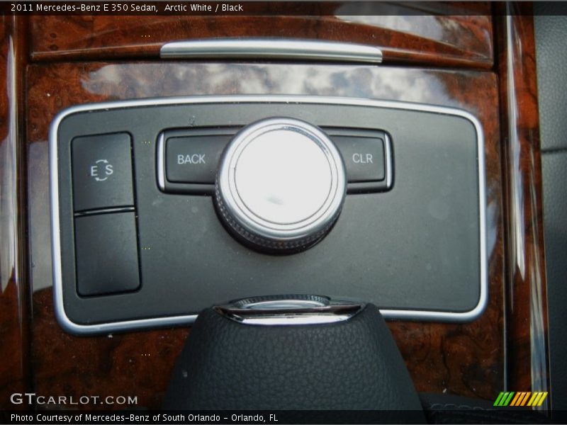 Arctic White / Black 2011 Mercedes-Benz E 350 Sedan
