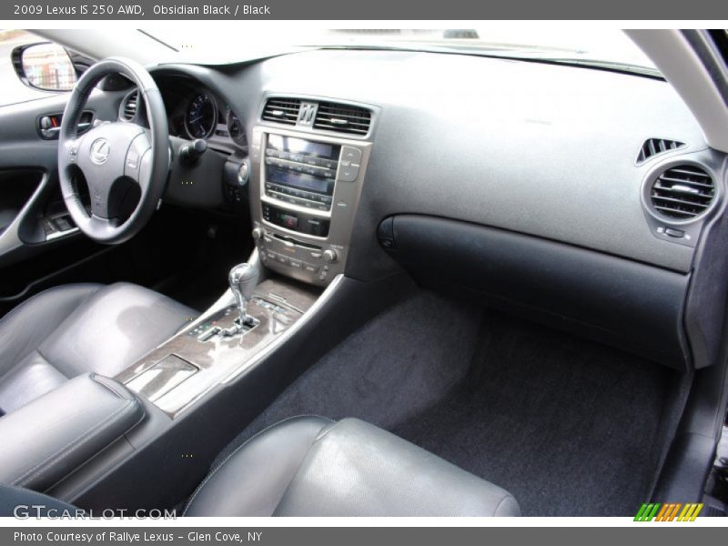 Obsidian Black / Black 2009 Lexus IS 250 AWD
