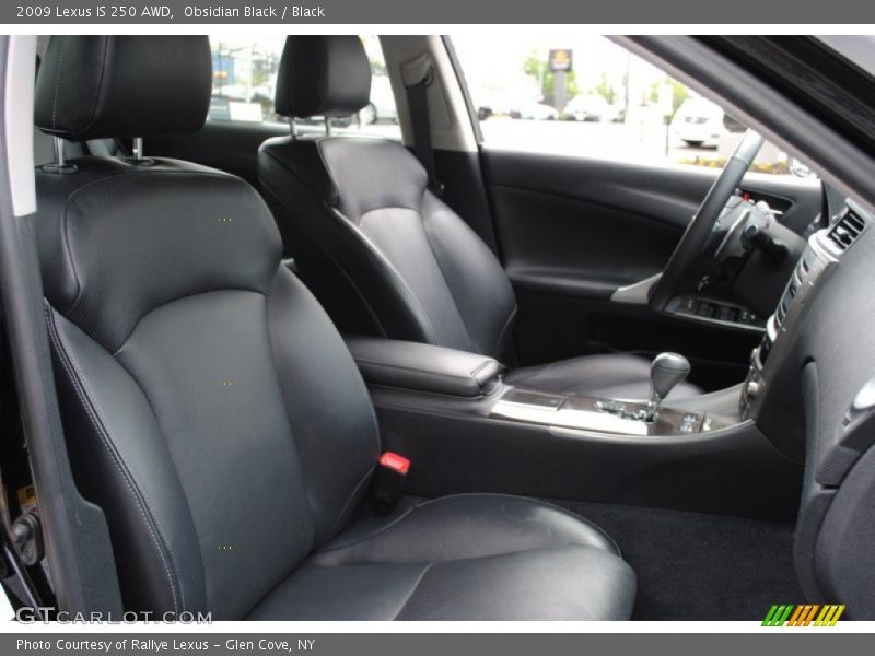 Obsidian Black / Black 2009 Lexus IS 250 AWD