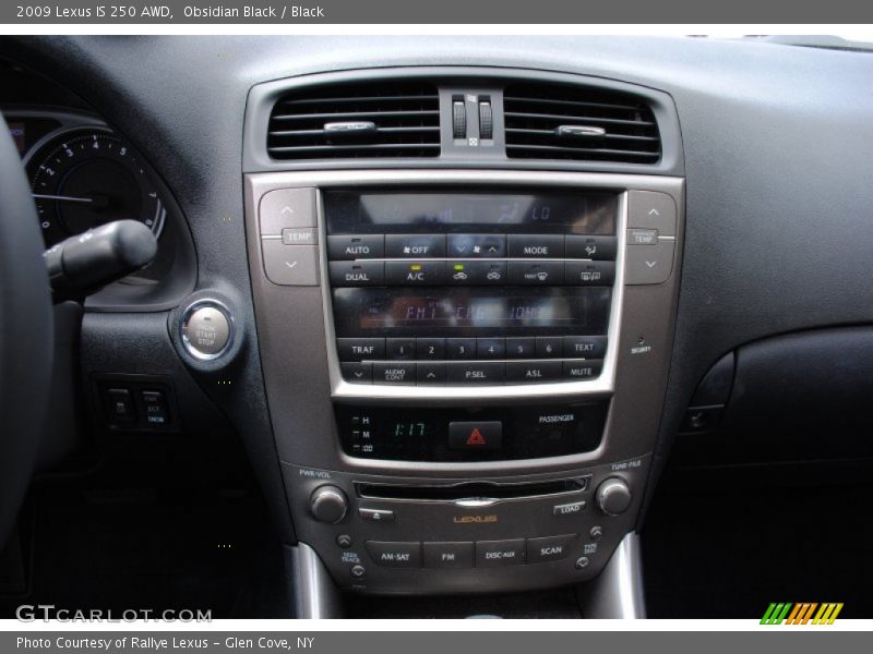 Obsidian Black / Black 2009 Lexus IS 250 AWD