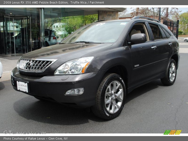 Truffle Mica / Parchment 2009 Lexus RX 350 AWD Pebble Beach Edition