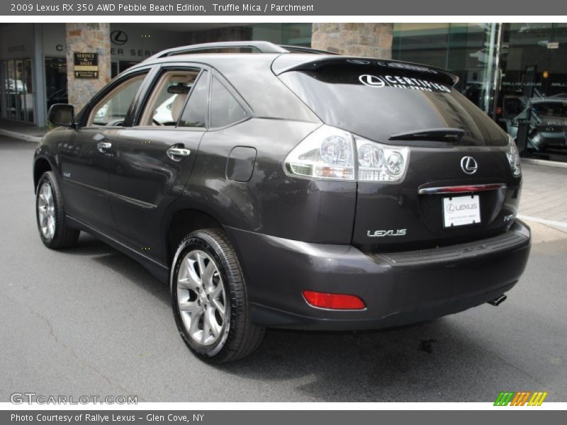Truffle Mica / Parchment 2009 Lexus RX 350 AWD Pebble Beach Edition
