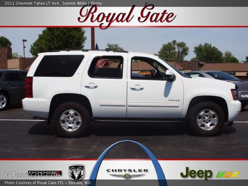 Summit White / Ebony 2011 Chevrolet Tahoe LT 4x4