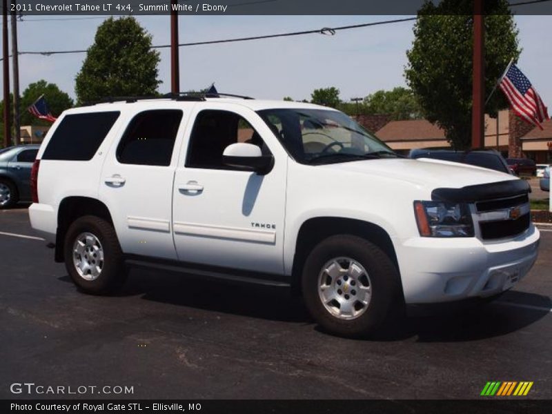 Summit White / Ebony 2011 Chevrolet Tahoe LT 4x4