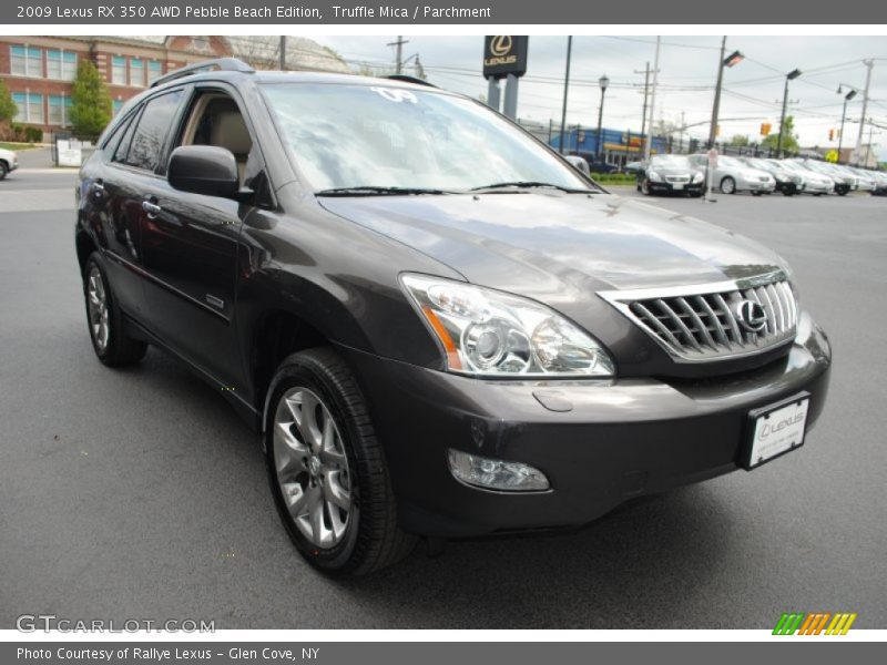 Truffle Mica / Parchment 2009 Lexus RX 350 AWD Pebble Beach Edition