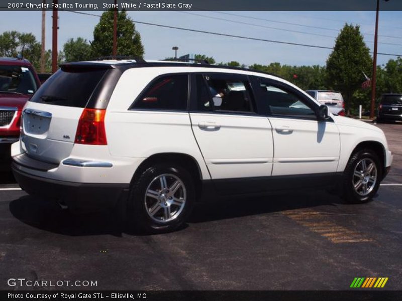 Stone White / Pastel Slate Gray 2007 Chrysler Pacifica Touring