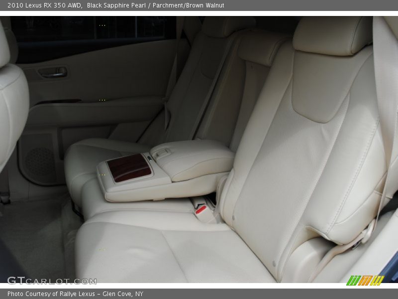 Black Sapphire Pearl / Parchment/Brown Walnut 2010 Lexus RX 350 AWD