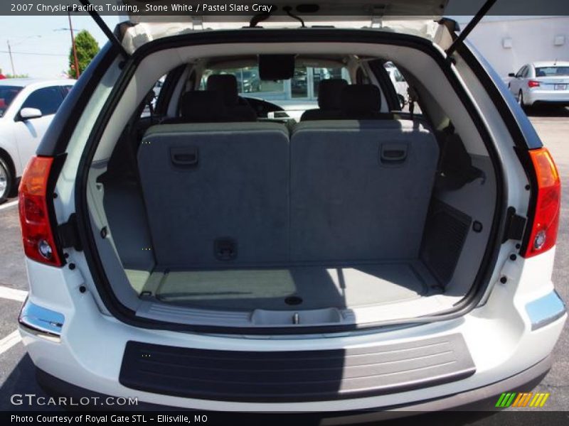 Stone White / Pastel Slate Gray 2007 Chrysler Pacifica Touring