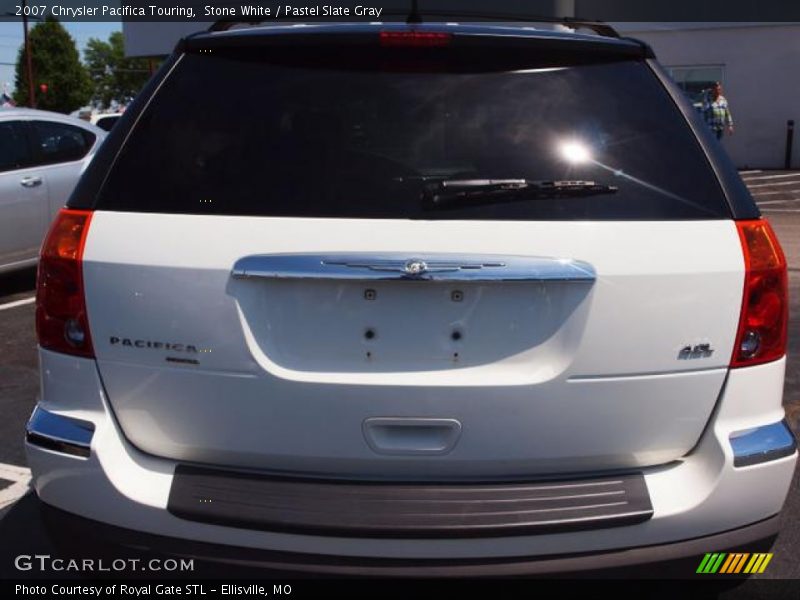 Stone White / Pastel Slate Gray 2007 Chrysler Pacifica Touring