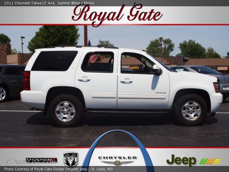 Summit White / Ebony 2011 Chevrolet Tahoe LT 4x4