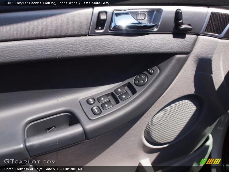 Stone White / Pastel Slate Gray 2007 Chrysler Pacifica Touring