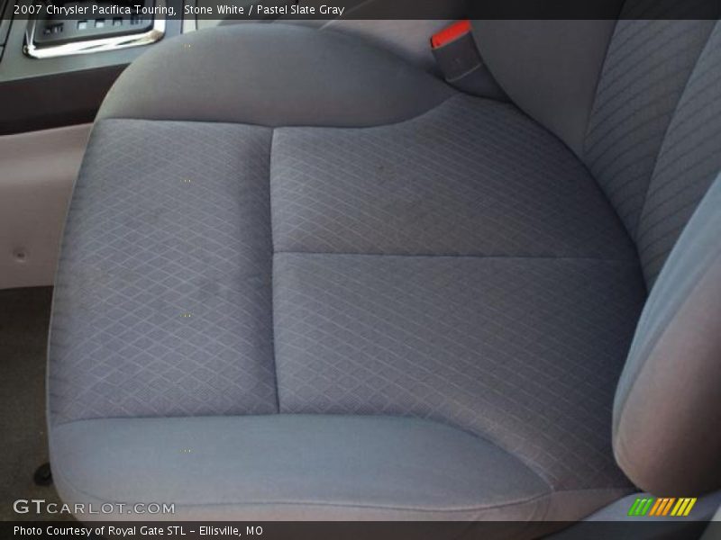 Stone White / Pastel Slate Gray 2007 Chrysler Pacifica Touring