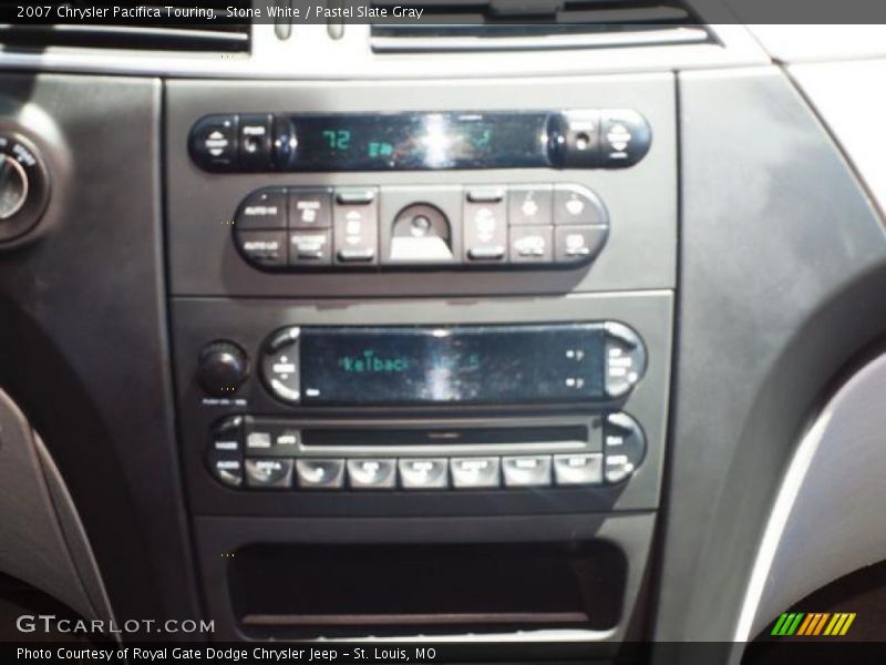 Stone White / Pastel Slate Gray 2007 Chrysler Pacifica Touring