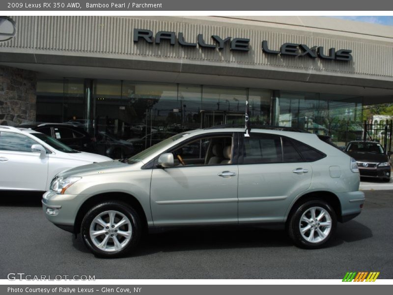 Bamboo Pearl / Parchment 2009 Lexus RX 350 AWD