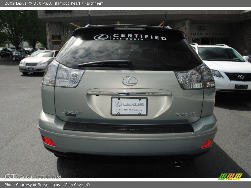 Bamboo Pearl / Parchment 2009 Lexus RX 350 AWD