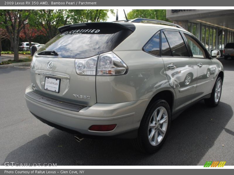 Bamboo Pearl / Parchment 2009 Lexus RX 350 AWD