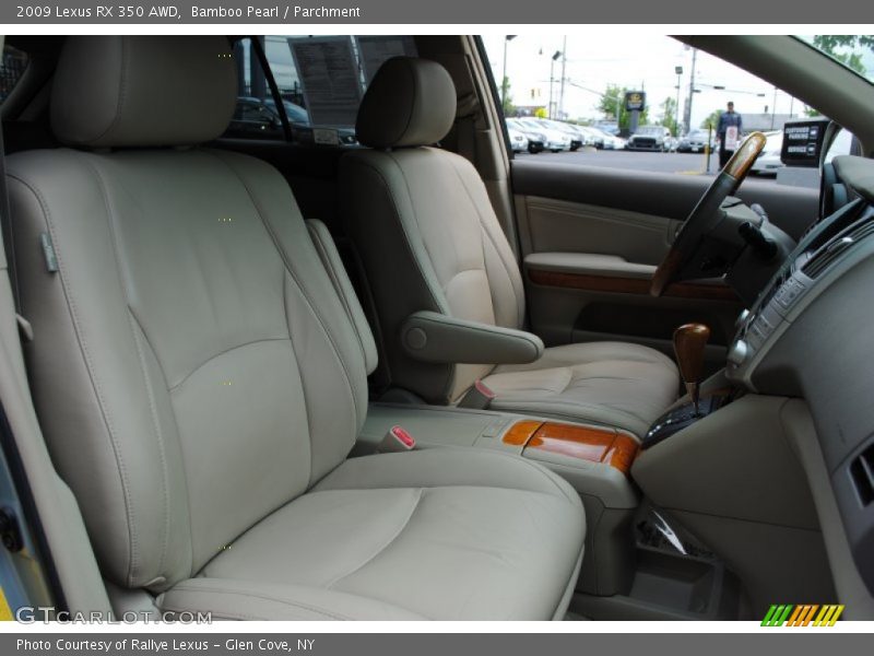 Bamboo Pearl / Parchment 2009 Lexus RX 350 AWD