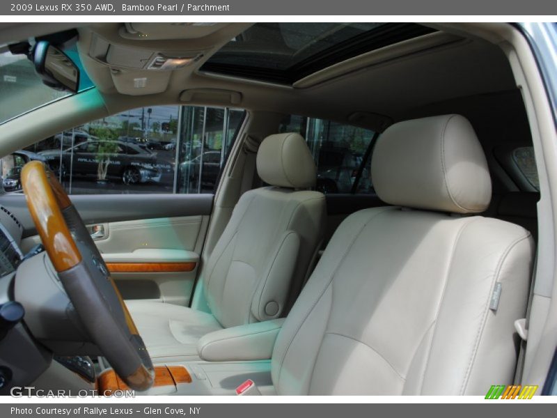 Bamboo Pearl / Parchment 2009 Lexus RX 350 AWD