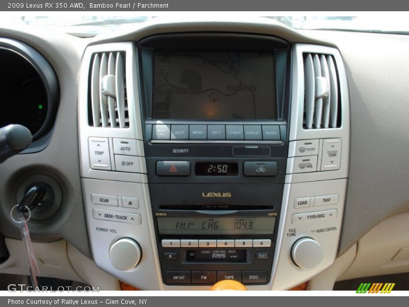 Bamboo Pearl / Parchment 2009 Lexus RX 350 AWD