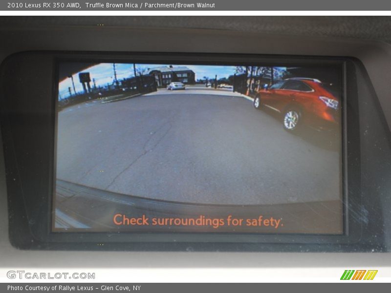 Truffle Brown Mica / Parchment/Brown Walnut 2010 Lexus RX 350 AWD