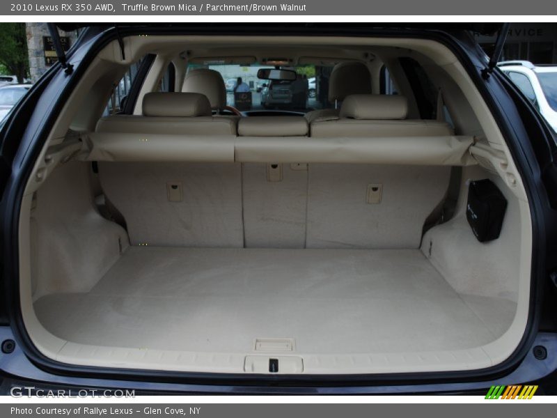 Truffle Brown Mica / Parchment/Brown Walnut 2010 Lexus RX 350 AWD