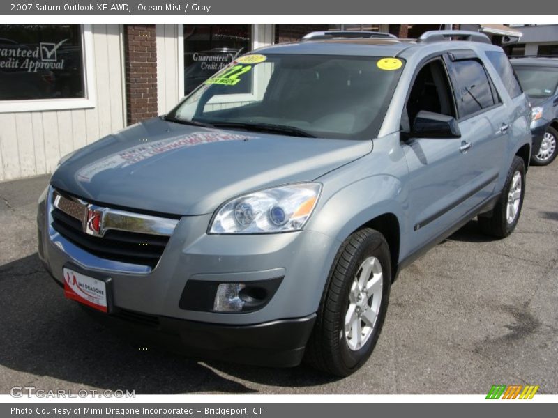 Ocean Mist / Gray 2007 Saturn Outlook XE AWD
