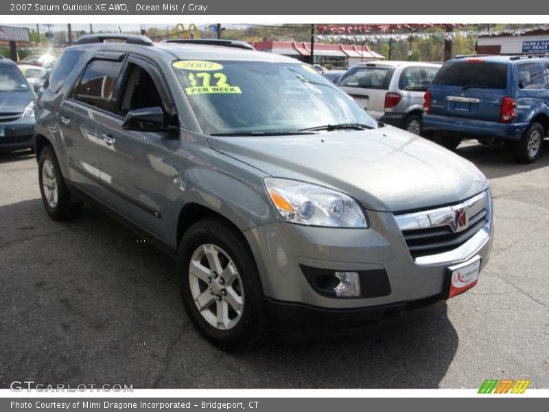 Ocean Mist / Gray 2007 Saturn Outlook XE AWD