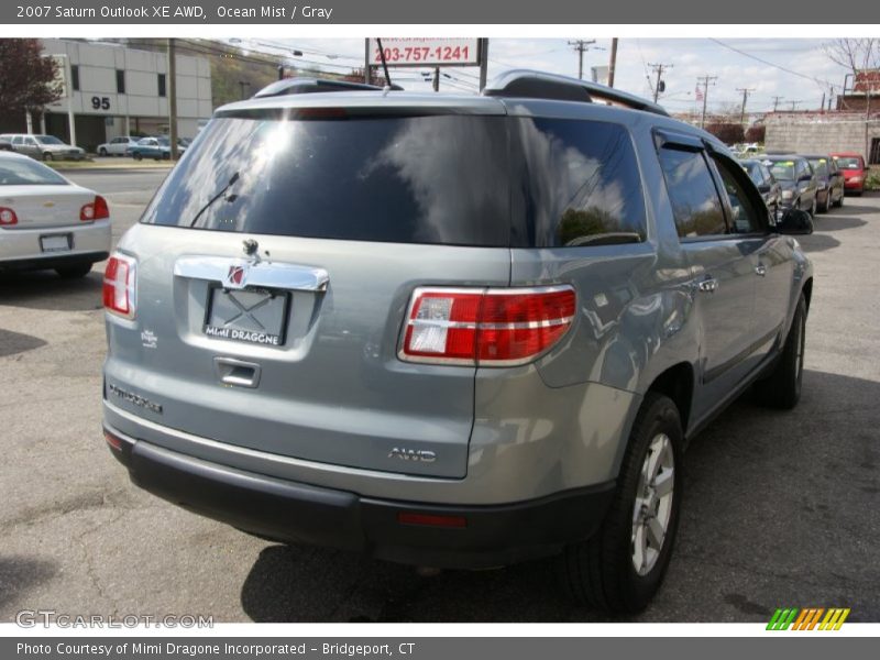 Ocean Mist / Gray 2007 Saturn Outlook XE AWD