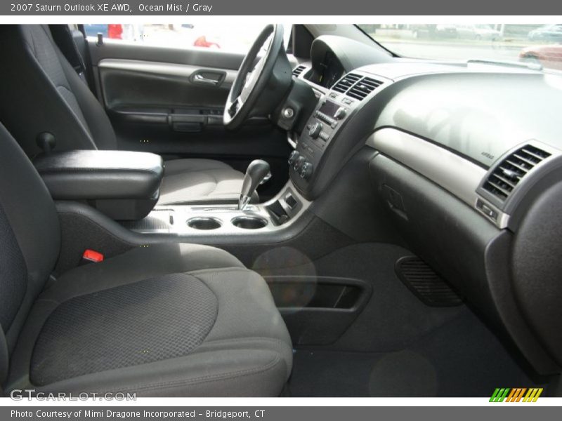 Ocean Mist / Gray 2007 Saturn Outlook XE AWD