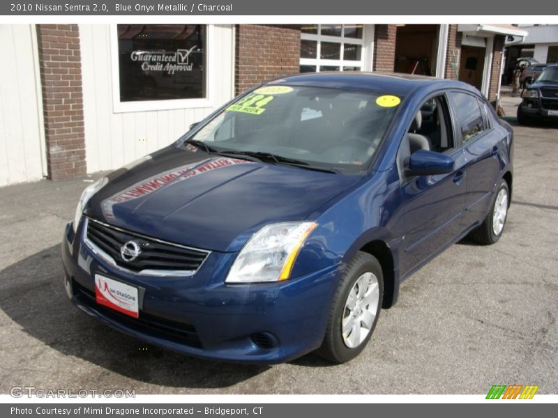 Blue Onyx Metallic / Charcoal 2010 Nissan Sentra 2.0