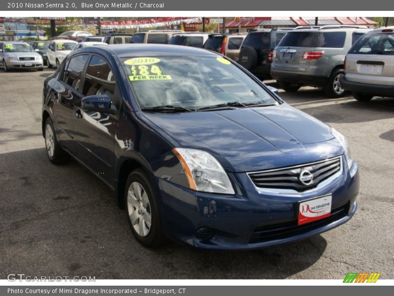 Blue Onyx Metallic / Charcoal 2010 Nissan Sentra 2.0