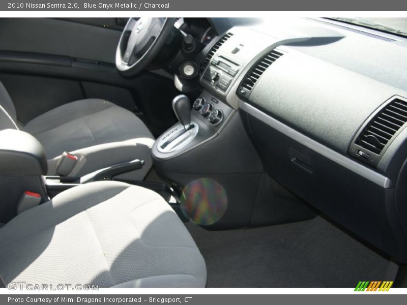 Blue Onyx Metallic / Charcoal 2010 Nissan Sentra 2.0