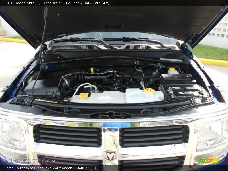 Deep Water Blue Pearl / Dark Slate Gray 2010 Dodge Nitro SE