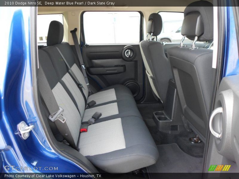 Deep Water Blue Pearl / Dark Slate Gray 2010 Dodge Nitro SE