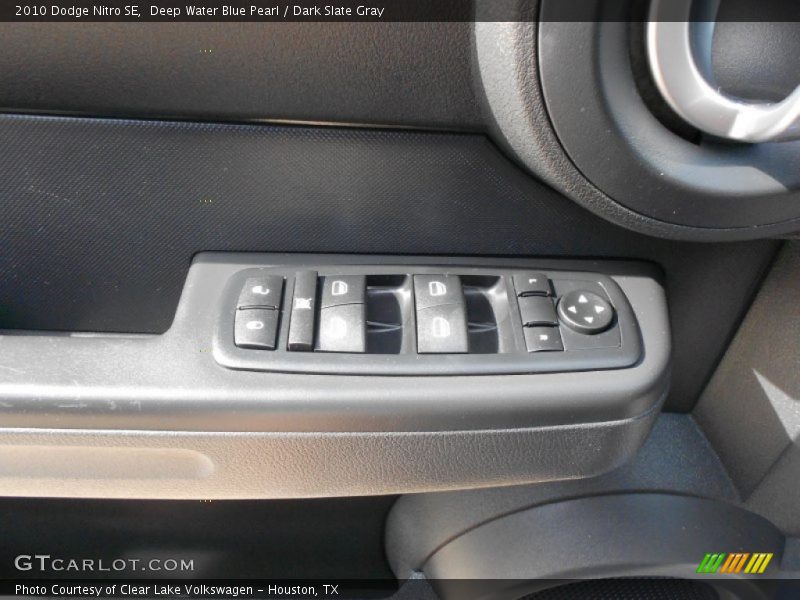 Deep Water Blue Pearl / Dark Slate Gray 2010 Dodge Nitro SE