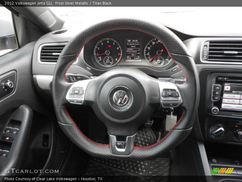 Frost Silver Metallic / Titan Black 2012 Volkswagen Jetta GLI