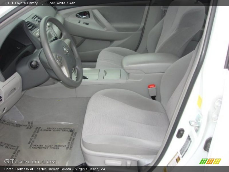 Super White / Ash 2011 Toyota Camry LE