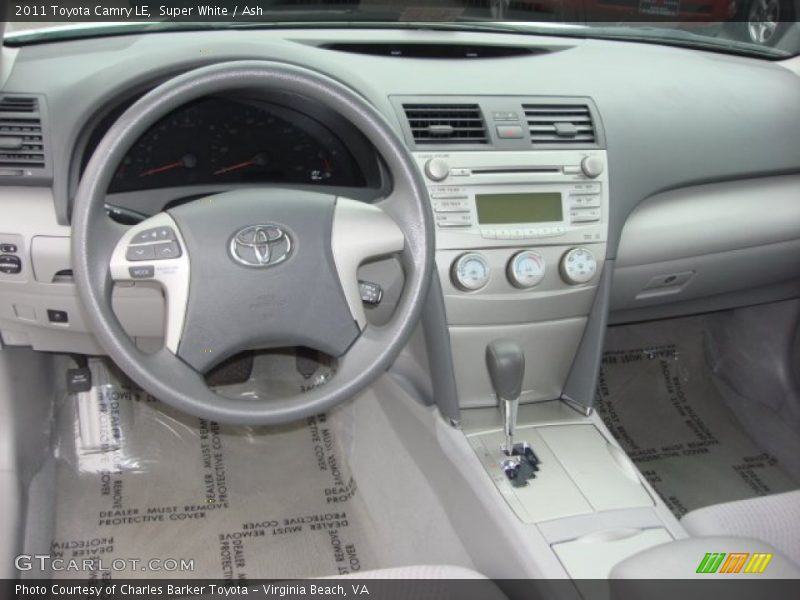 Super White / Ash 2011 Toyota Camry LE