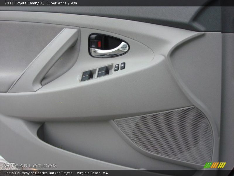 Super White / Ash 2011 Toyota Camry LE
