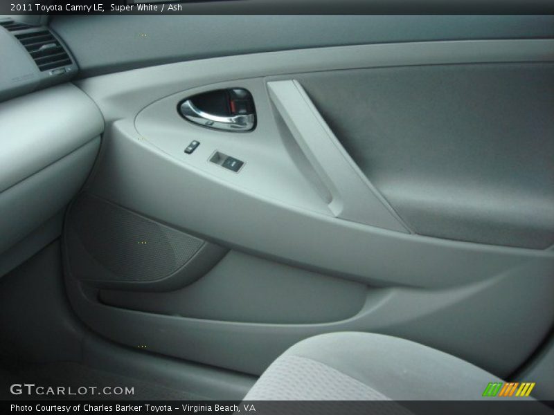Super White / Ash 2011 Toyota Camry LE