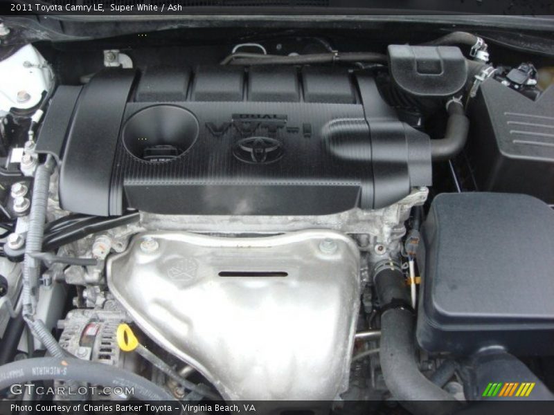 Super White / Ash 2011 Toyota Camry LE