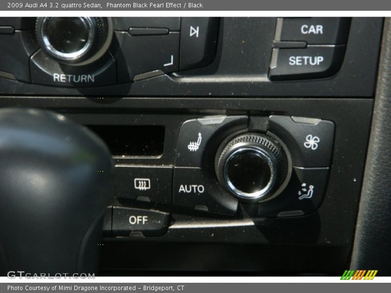 Phantom Black Pearl Effect / Black 2009 Audi A4 3.2 quattro Sedan