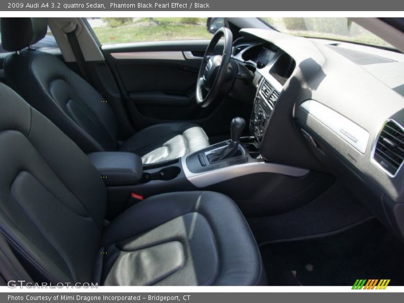 Phantom Black Pearl Effect / Black 2009 Audi A4 3.2 quattro Sedan
