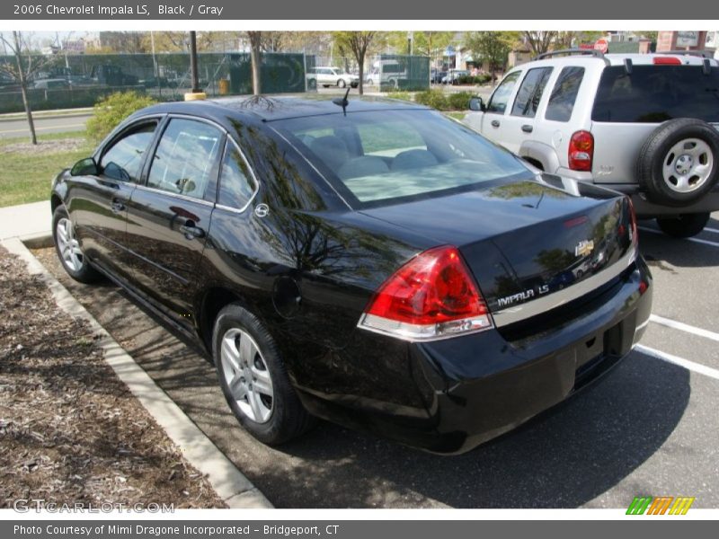 Black / Gray 2006 Chevrolet Impala LS