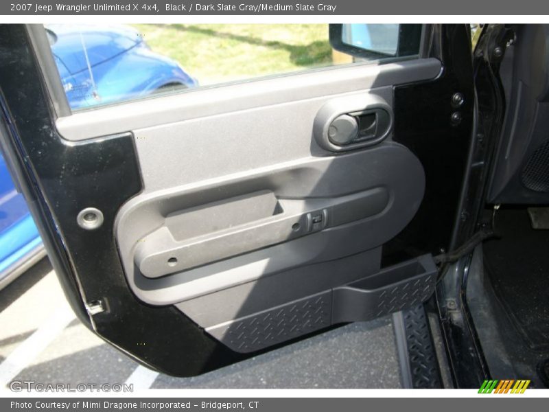 Black / Dark Slate Gray/Medium Slate Gray 2007 Jeep Wrangler Unlimited X 4x4